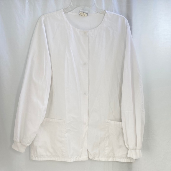 Scrub - Lab/Jacket/Coat - White - Size: Medium - Picture 3 of 8